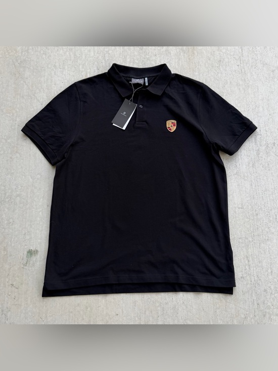 Porsche Design Other - Porsche Pique Knit Polo Shirt Men Size XL Black New